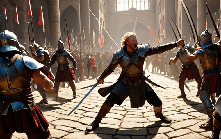 **Prompt 1: "Swift Victory"**
A dynamic, action-packed scene in the fantasy world of "HEET